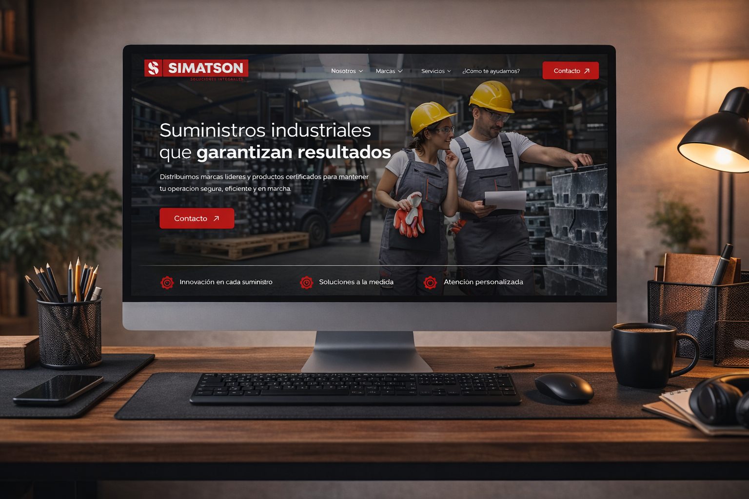 SIMATSON website screenshot